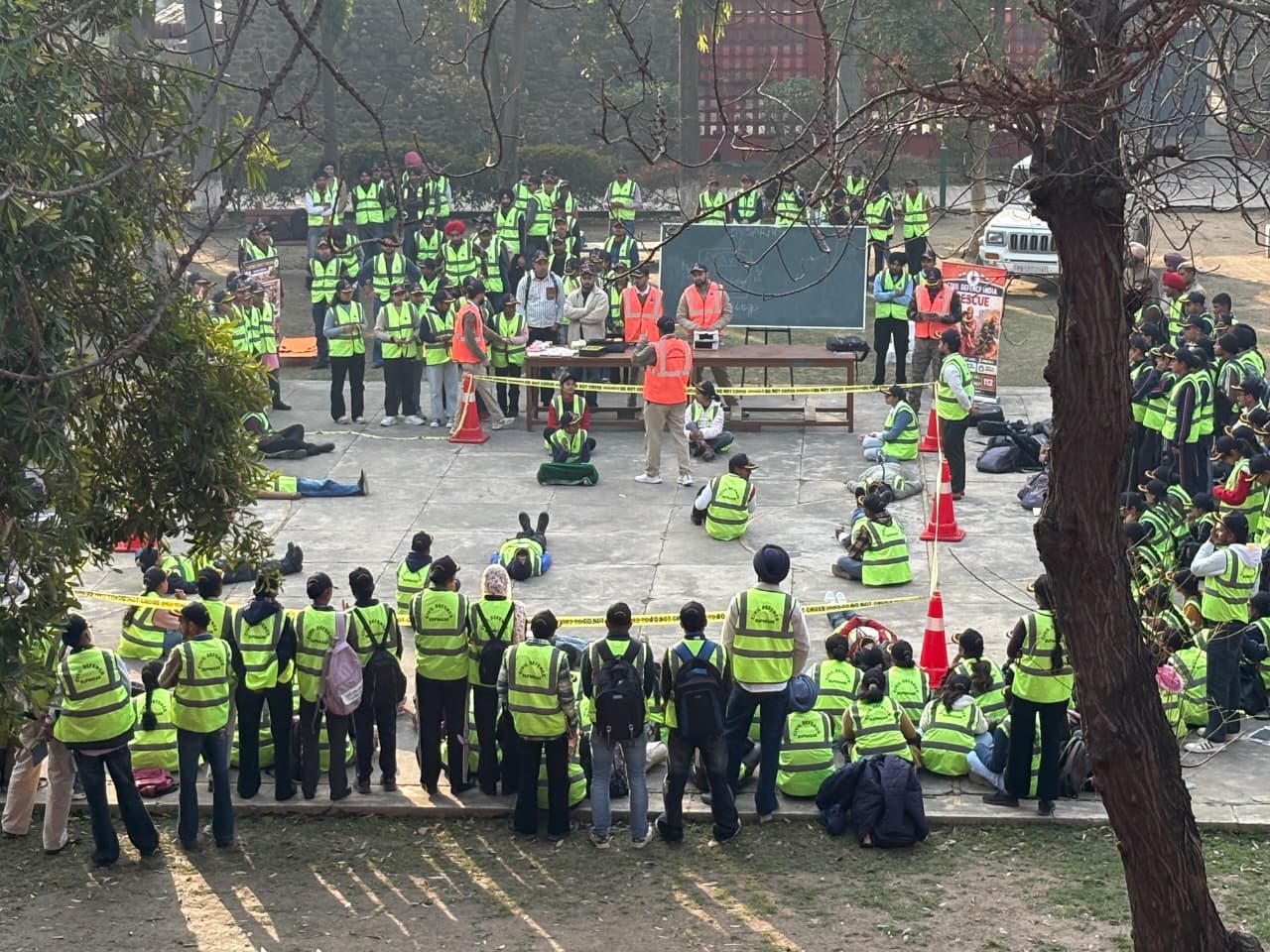 Report on 5th Day of Civil Defence Training